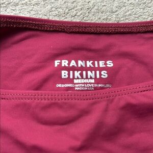 Frankie's Bikinis Red Bottoms Vibrant Swimwear